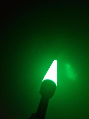 Handlampa QS-RV med rött & grönt signalljus