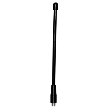 Gummiantenn ½-våg på 900/1800 MHz.