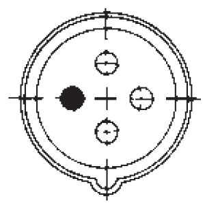 63A, 220-250V 4-polig