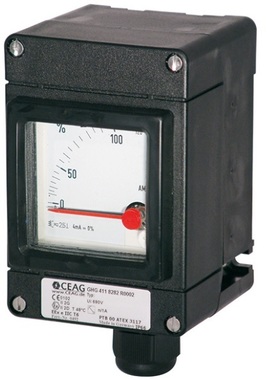 Amperemeter Ex AM72 i kapsling GHG 411.2
