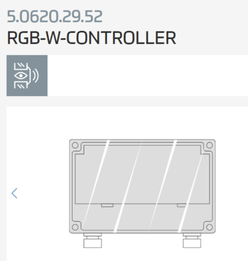 RGB-W Drivdon 5.0620.29.52
