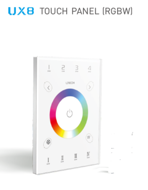 DMX färgväxlingspanel RGB-W & DMX casambi "puck" styrning som har artikelnr 786200
