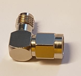 Adapter SMA/m RP - SMA/f RP Vinkel