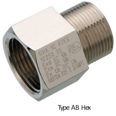 Adaptrar/Reduceringar Exd/Exe M, NPT, Pg