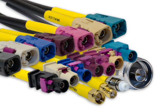 MLX42 Coax FAKRA/f D - SMA/f