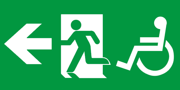 Ontec E piktogram HCP set. pil ner, vänster, höger