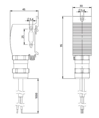 Termostat REX 011 med fast inställning