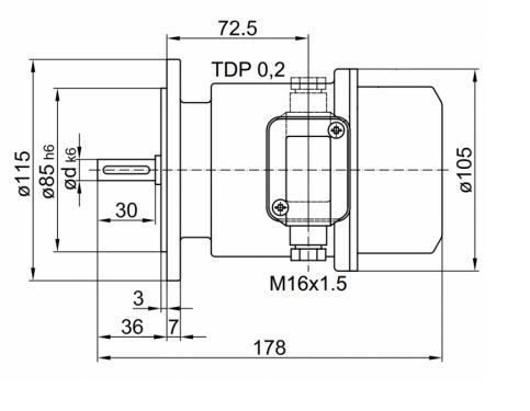 Tachometer TDP 0,2 LT