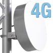 Riktantenn 14 dBi WiFi/4G 2.4-2,7 GHz