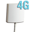 Panelantenn 2,4 GHz 9 dBi SMA/f
