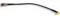 Adapterkabel RG174 0,15 FME/m - MCX/m Vinkel
